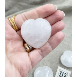 Bergkristall - Hjärta Stor