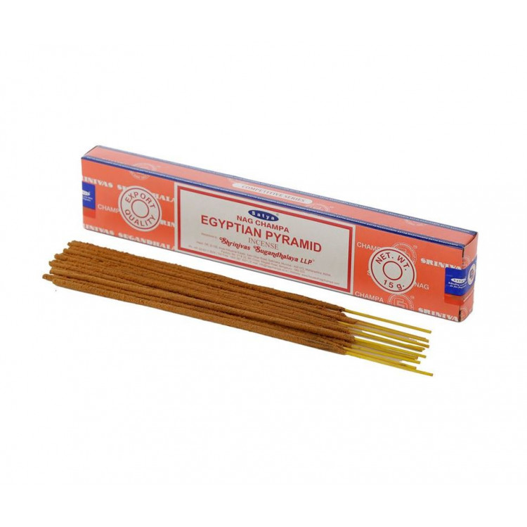 Rökelser - Satya Egyptian Pyramid Nag Champa Rökelsestickor