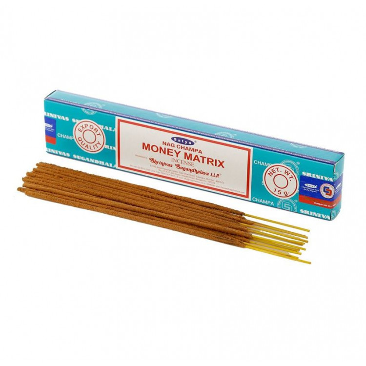 Rökelser - Satya VFM Money Matrix Nag Champa Rökelsestickor