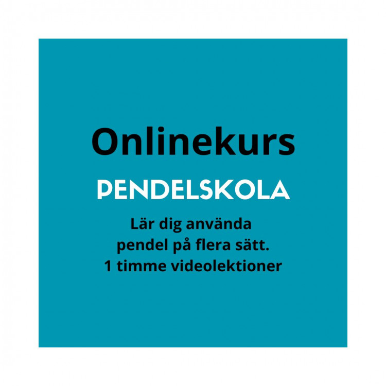 Onlinekurs - Pendelskola - Lär dig använda pendel!