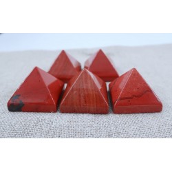 Röd Jaspis - Pyramid