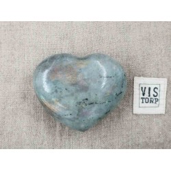 Grå Labradorit - Stort hjärta 167g Exklusiv