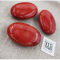 Röd Jaspis - Handsten/palm stone