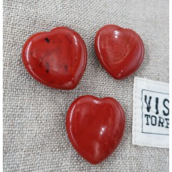 Röd Jaspis - Hjärta liten