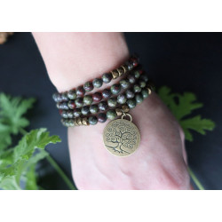 Drakblodsjaspis - Mala - Armband/Halsband